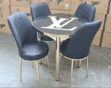 Elegant Marble Dining Table 2 UK | Buy Sophisticated Marble Dining Tables Online | 4 Chairs | Free Delivery